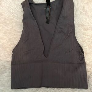 Out from Under Hailey seamless plunge tanktop Urban Outfitters